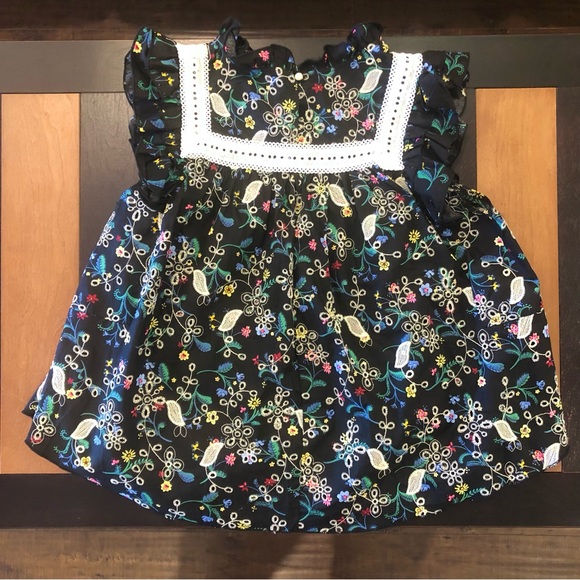 Embroidery Blouse with Laces M - Picture 7 of 7